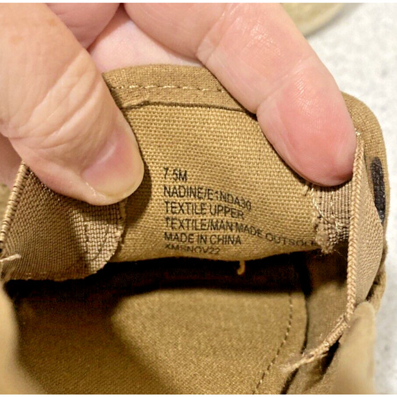 Esprit Nadine Espadrille Flats US 7.5M Tan Faux Suede Textile Uppers Casual Shoe - Picture 7 of 11